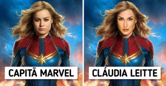 Imaginamos como seriam essas 20 famosas brasileiras se fossem heroínas e vilãs da Marvel e da DC