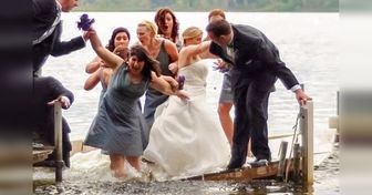 25+ Fotos que capturaram alguns dos momentos mais divertidos e inesperados em casamentos