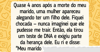Não darei um centavo à amante e ao filho secreto do meu falecido marido