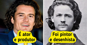 10 Famosos de hoje que parecem cópias vivas de figuras históricas