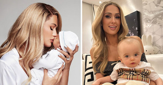 Paris Hilton finalmente responde aos trolls que criticaram o tamanho da cabeça do filho dela