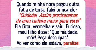 Critiquei o peso da minha nora e agora meus parentes não falam comigo