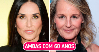 9 Pares de famosas que mostram como envelhecer pode ser diferente para cada pessoa