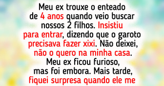 “Minha casa não é banheiro público”, não deixei o enteado do meu ex entrar