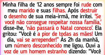 Recebi uma ligação ameaçadora às 2h da manhã, após decidir que minha filha não passaria o Natal conosco