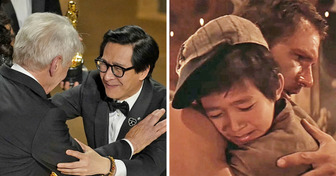 O emocionante encontro de Ke Huy Quan e Harrison Ford no Oscar, 39 anos depois de “Indiana Jones e o Templo da Perdição”