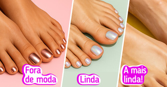 10 Inspirações para deixar as unhas dos seus pés antenadas nas tendências