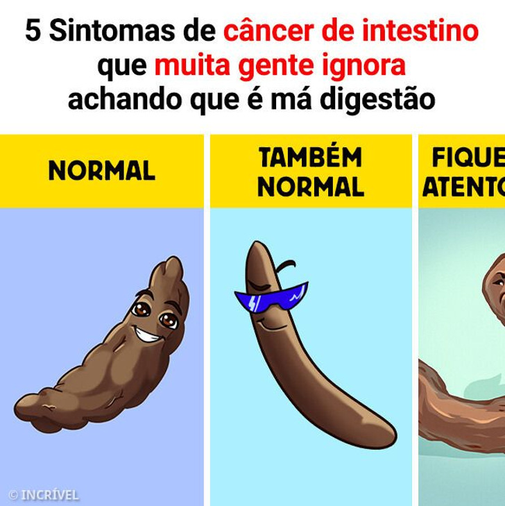 5 Sintomas de câncer de intestino que muita gente ignora achando que é má digestão