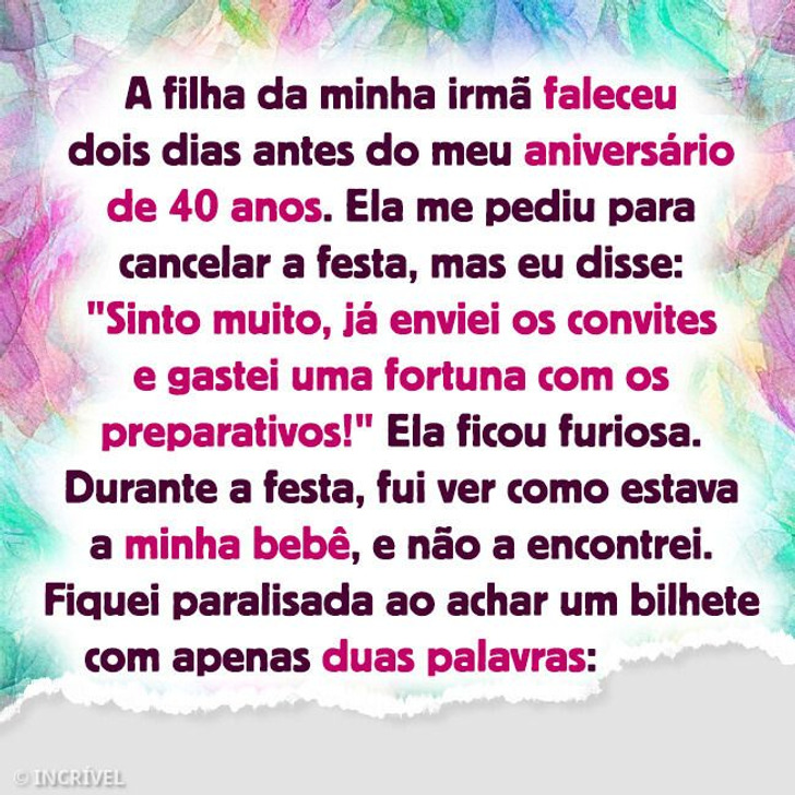 Não cancelei meu aniversário após uma tragédia familiar e virei a vilã da história