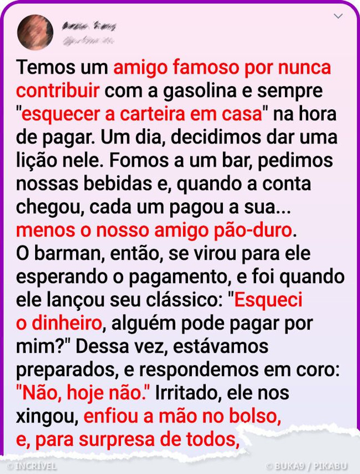 20+ Usuários das redes sociais contam suas piores experiências com pessoas avarentas