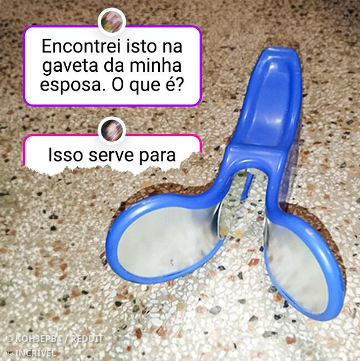 15 Objetos cujas finalidades são as mais estranhas