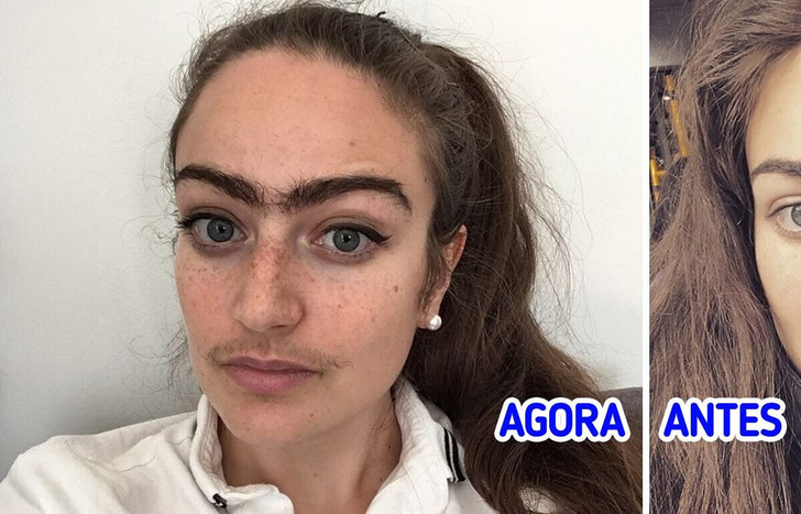 Ela assumiu os pelos faciais e disse não às expectativas sobre o visual feminino ideal