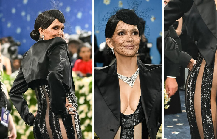 “Consigo ver tudo”, o visual de Halle Berry no Met Gala 2025 provoca críticas