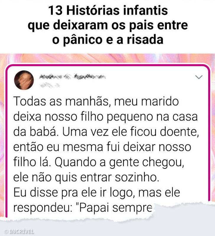 13 Histórias infantis que deixaram os pais entre o pânico e a risada