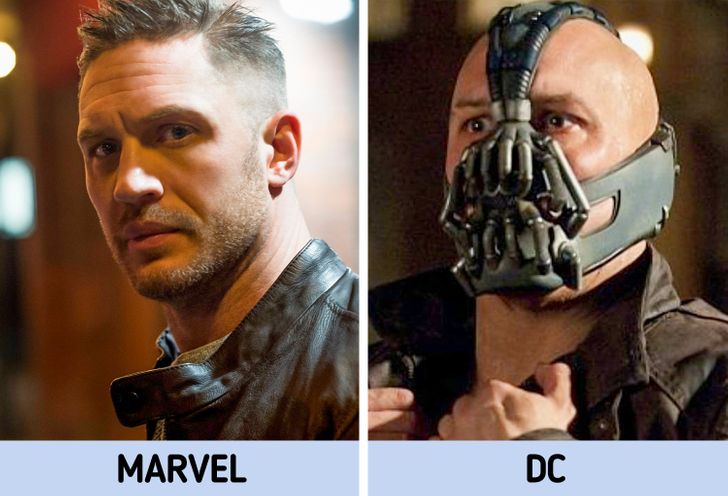 Atores que tiveram papéis em filmes da DC e da Marvel