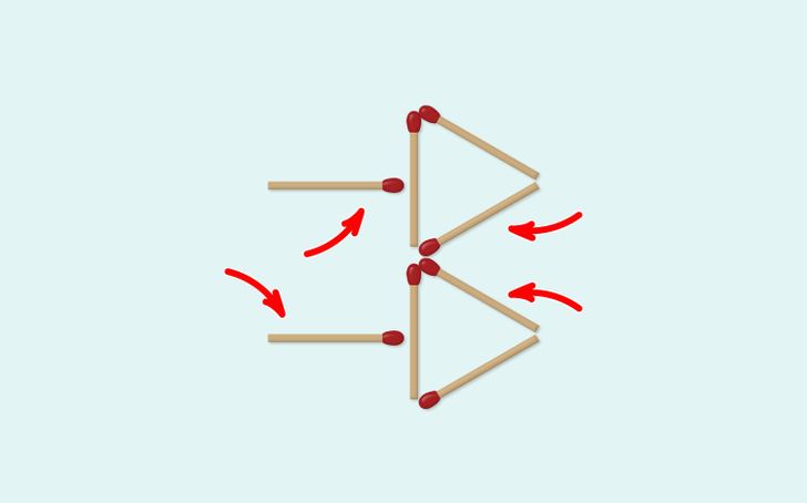 Desafio matemático dos palitos de fósforos - parte 4. #palito