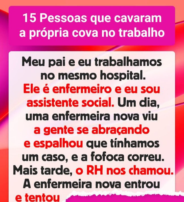 15 Pessoas que cavaram a própria cova no trabalho
