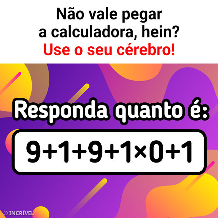 19 Desafios que só os verdadeiros gênios conseguem resolver