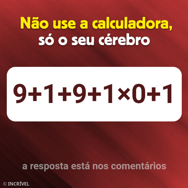 19 Desafios que só os verdadeiros gênios conseguem resolver