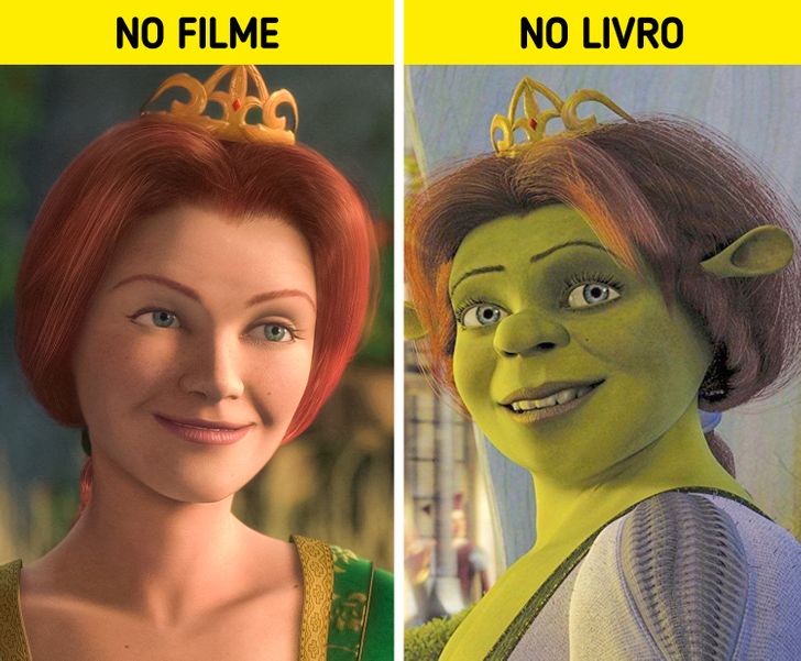 20+ Pormenores em “Shrek”, um filme que ousou desafiar as técnicas  clássicas da animação / Incrível