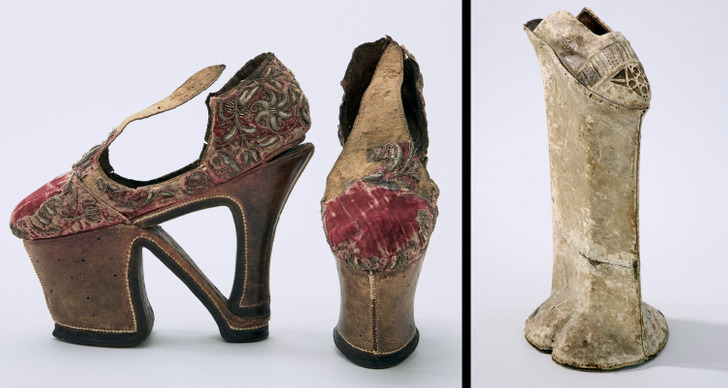 Pat floating Pour 18 Pares de sapatos do passado incríveis que podemos considerar  “ancestrais” dos Crocs e botas UGG