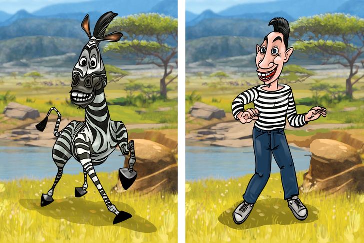 Personagens e pessoas que eu amo. - A apresentação de Moto Moto -  Madagascar 2(2008)