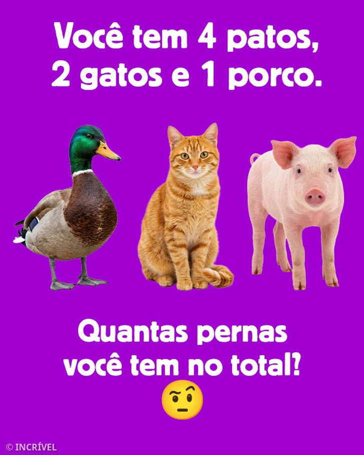 Tem que prestar bastante atenção na pergunta... 😄