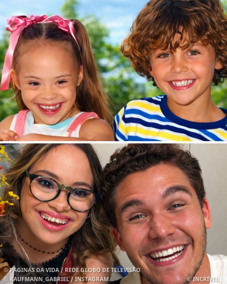 É muita emoção! 🥹 Joana Mocarzel e Gabriel Kaufmann, os eternos Clarinha e Francisco de 'Páginas da Vida', se reencontraram 20 anos depois do sucesso da novela. O tempo voa 💛