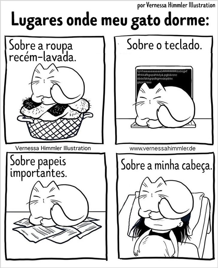 Gatinhos famosos dos desenhos e dos quadrinhos