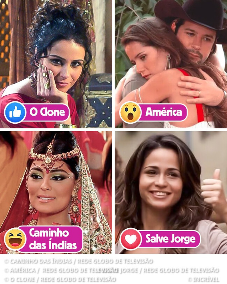 Qual é a melhor novela da Glória Perez? 😏👇