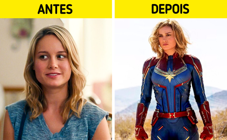 O antes e depois de 12 atores que entraram em forma por causa da Marvel