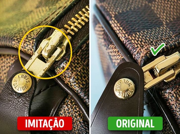 coach bolsa fake vs real