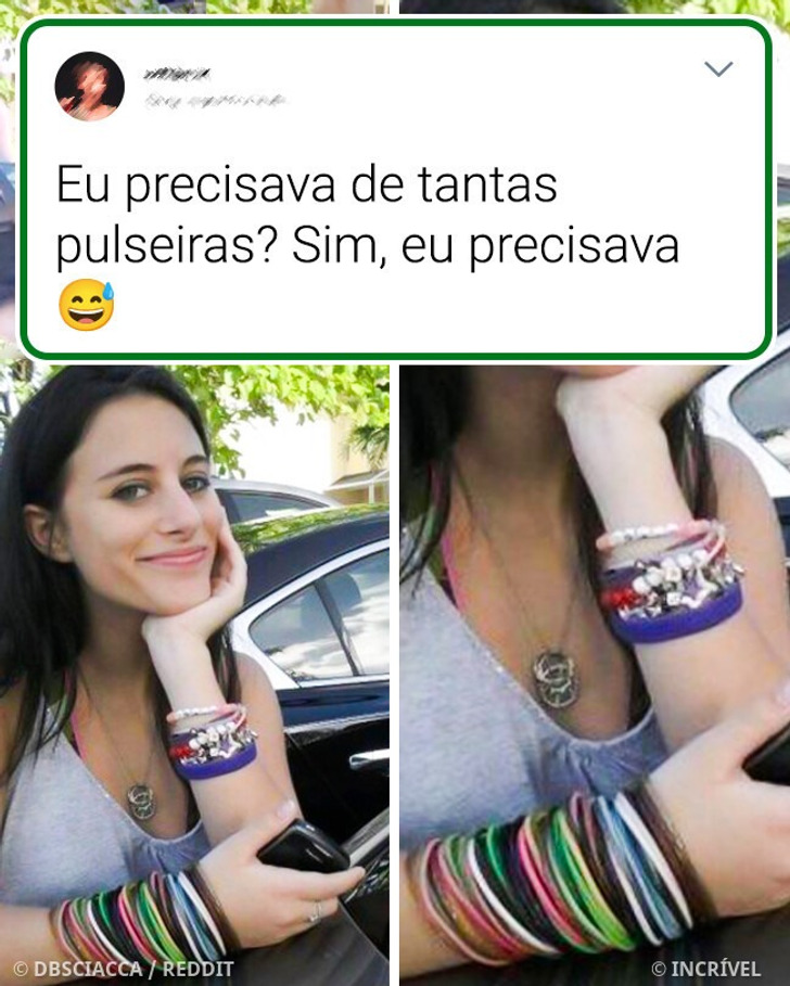 Você também trocava de pulseira com as amigas, ou não? 😄