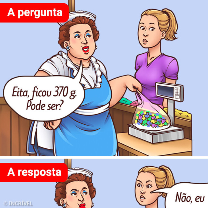 12 Tirinhas que mostram como seria a vida sem desculpas e sem papas na língua