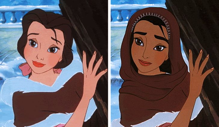 Artista mostra como seriam as princesas da Disney se elas fossem de etnias diferentes