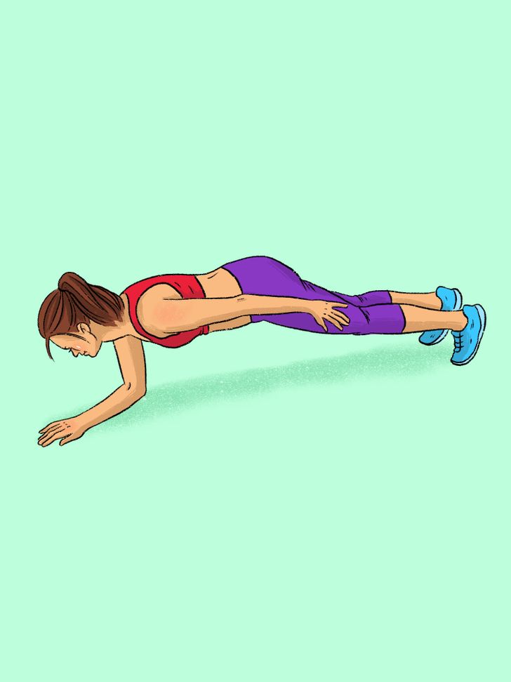Статическое упражнение на мышцы живота и спины. Планка упражнение. Упражнения на спину. Планка для укрепления мышц. Упражнения на спину в планке.
