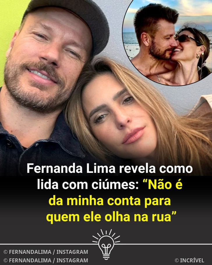 Com muito amor e maturidade, Fernanda Lima abriu o jogo sobre como lida com o ciúme no casamento de mais de vinte anos com Rodrigo Hilbert 💜.
