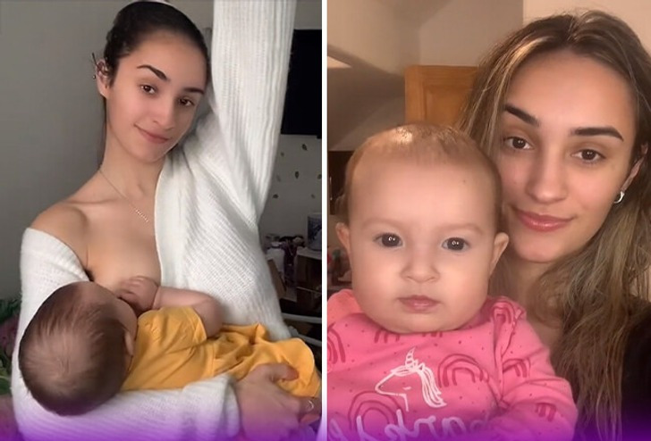 "É uma coisa natural": mãe incomoda ao amamentar em público, mas responde à altura