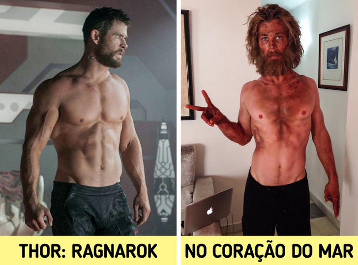Ator de 'Thor' faz dieta de 500 calorias por dia para viver