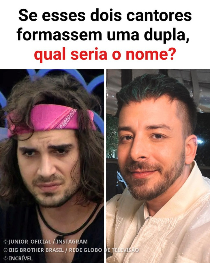 O nome com mais curtidas vai ser o vencedor 😅👇