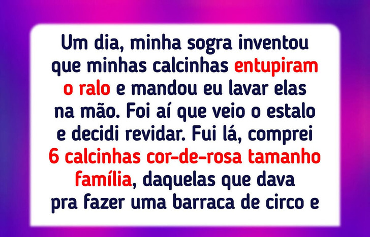 Essa nora provou que, às vezes, só a vingança resolve conflitos com a sogra