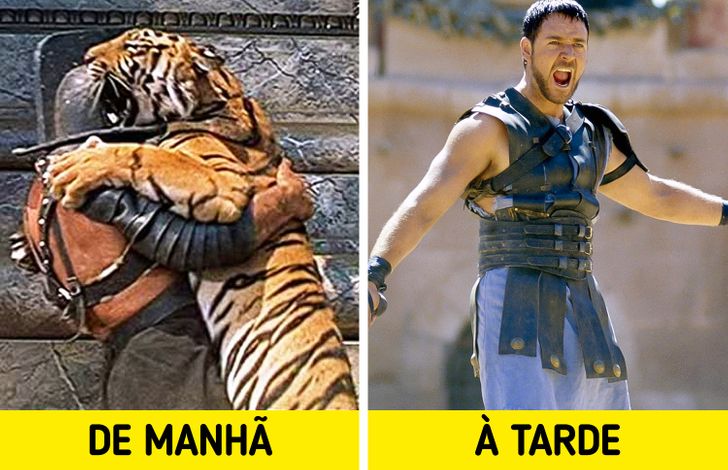 Tigre real e falas escritas no set: elenco lembra bastidores de 'Gladiador'  - 04/05/2020 - UOL Entretenimento