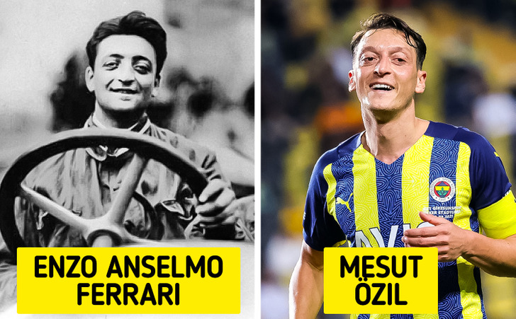 A história de que se parecem Enzo Ferrari e Özil - Quer Saber?