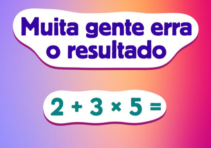 Teste: Só quem lembra das regras matemáticas consegue resolver estes desafios
