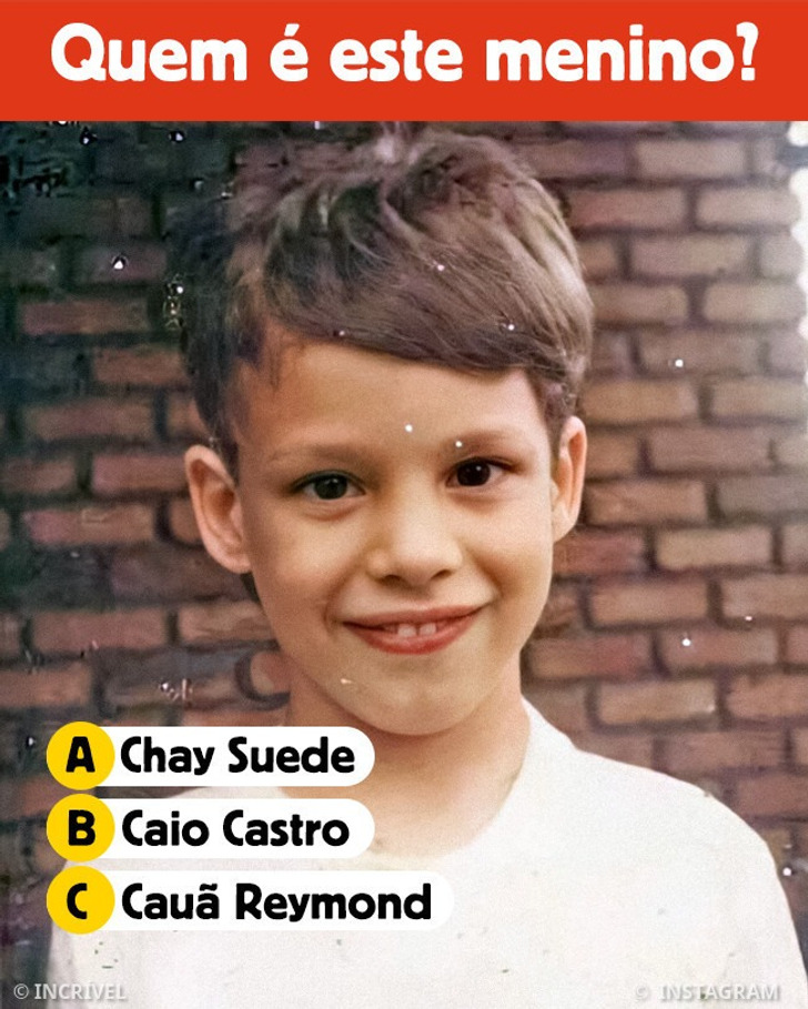 Vamos ver quem sabe a resposta certa 😄👇