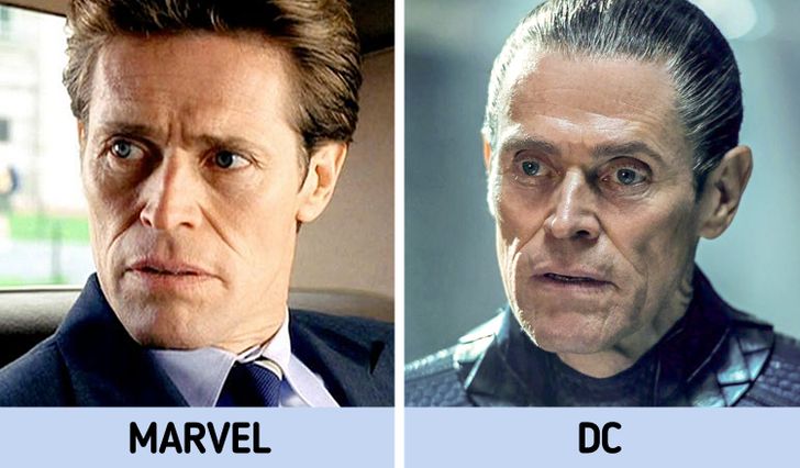 Atores que tiveram papéis em filmes da DC e da Marvel