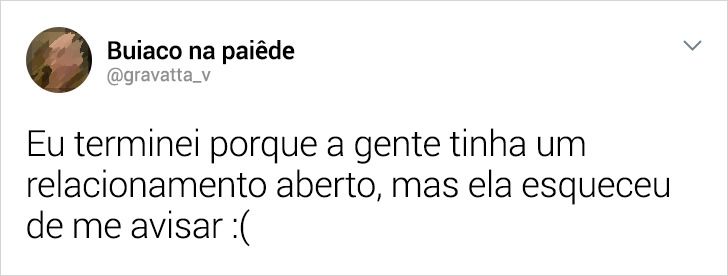 20 Tuítes sobre os motivos mais cômicos pelo qual um relacionamento acabou