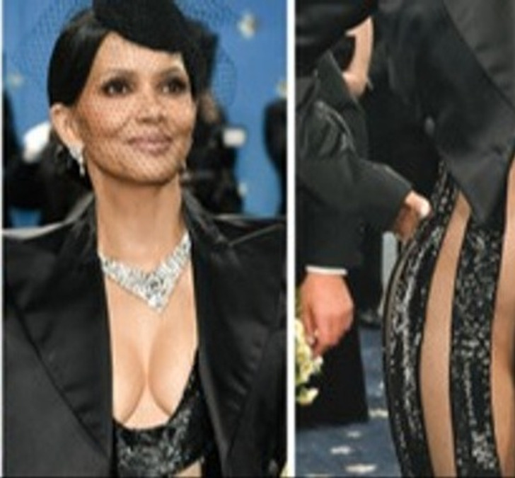 “Consigo ver tudo”, o visual de Halle Berry no Met Gala 2025 provoca críticas