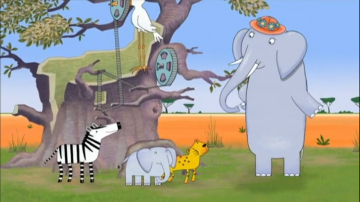 Pocoyo animação divertida personagens pato e sonequita  desenho  infantil assistir online kids animação png