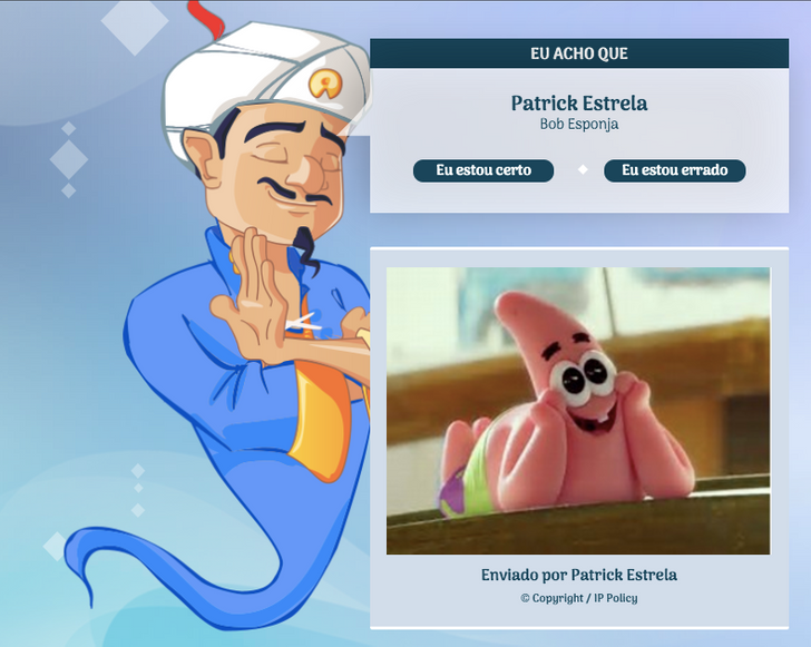 PROCURANDO PERSONAGENS NO AKINATOR in 2023